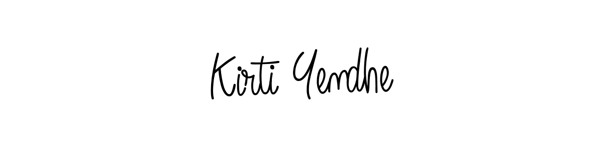 Best and Professional Signature Style for Kirti Yendhe. Angelique-Rose-font-FFP Best Signature Style Collection. Kirti Yendhe signature style 5 images and pictures png