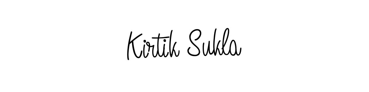 How to make Kirtik Sukla signature? Angelique-Rose-font-FFP is a professional autograph style. Create handwritten signature for Kirtik Sukla name. Kirtik Sukla signature style 5 images and pictures png