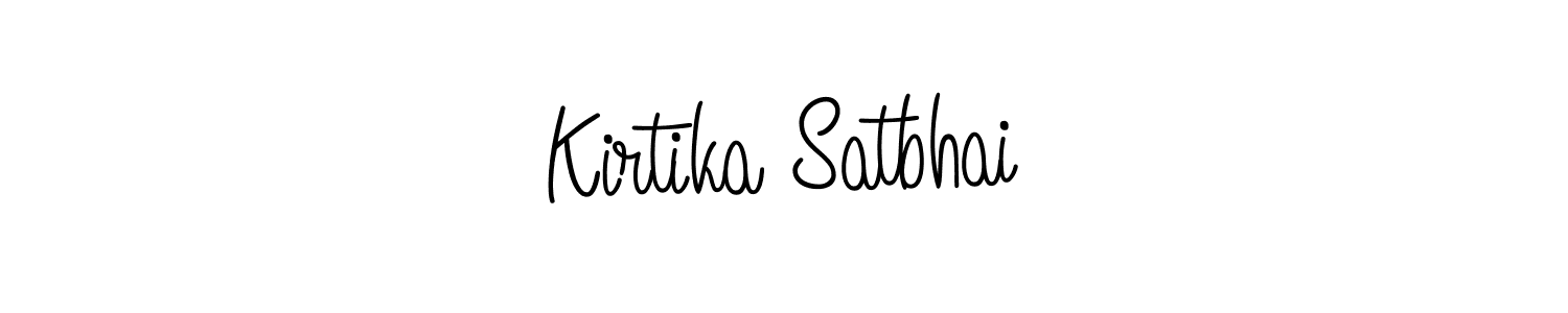Also You can easily find your signature by using the search form. We will create Kirtika Satbhai name handwritten signature images for you free of cost using Angelique-Rose-font-FFP sign style. Kirtika Satbhai signature style 5 images and pictures png