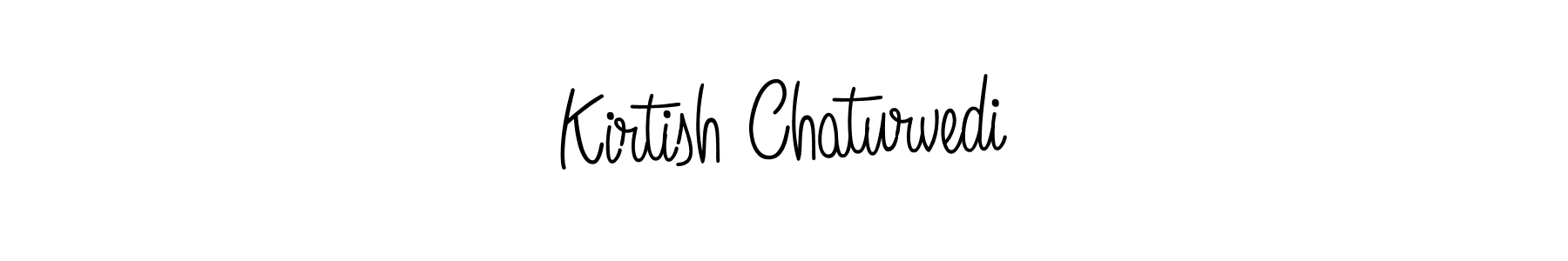 Use a signature maker to create a handwritten signature online. With this signature software, you can design (Angelique-Rose-font-FFP) your own signature for name Kirtish Chaturvedi. Kirtish Chaturvedi signature style 5 images and pictures png