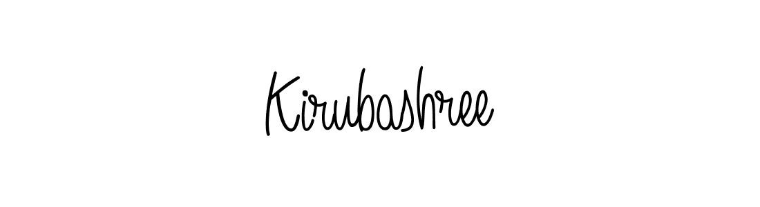 Create a beautiful signature design for name Kirubashree. With this signature (Angelique-Rose-font-FFP) fonts, you can make a handwritten signature for free. Kirubashree signature style 5 images and pictures png