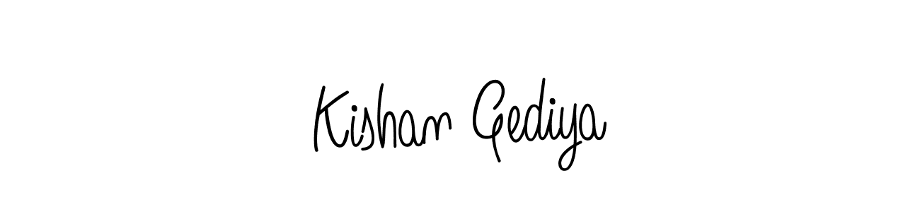 Make a beautiful signature design for name Kishan Gediya. Use this online signature maker to create a handwritten signature for free. Kishan Gediya signature style 5 images and pictures png