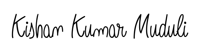 Generate high-definition signature styles for Kishan Kumar Muduli. The Angelique-Rose-font-FFP typeface ensures crisp legibility and sophisticated design. Kishan Kumar Muduli signature style 5 images and pictures png