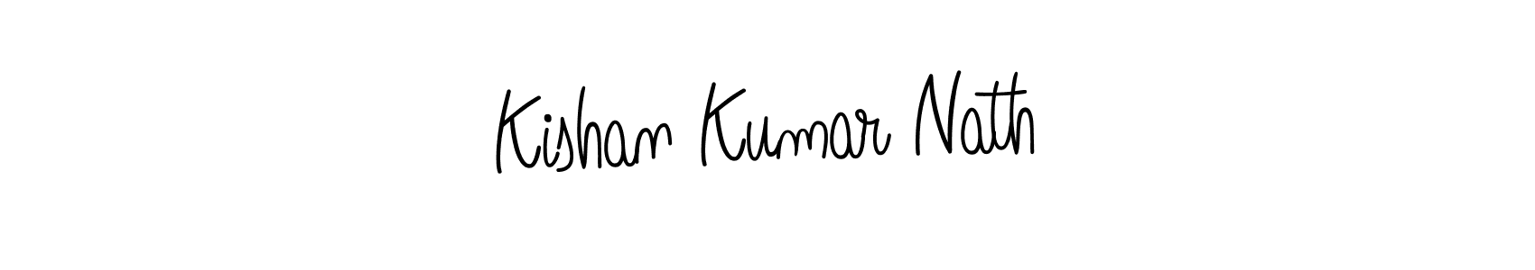 Similarly Angelique-Rose-font-FFP is the best handwritten signature design. Signature creator online .You can use it as an online autograph creator for name Kishan Kumar Nath. Kishan Kumar Nath signature style 5 images and pictures png