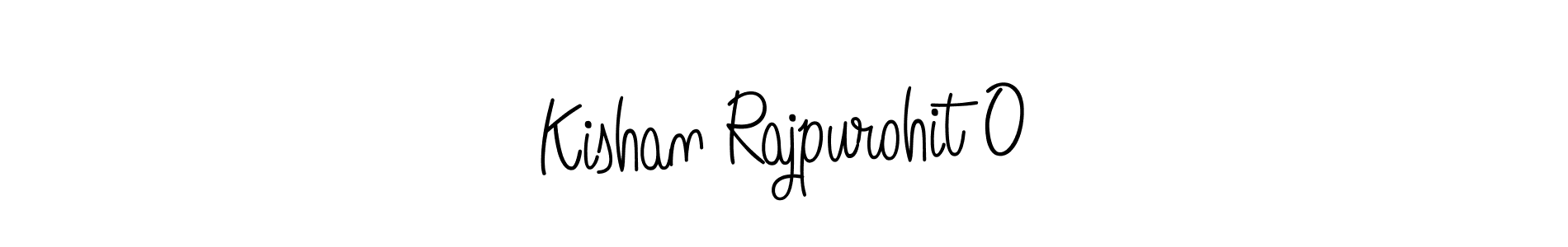 You should practise on your own different ways (Angelique-Rose-font-FFP) to write your name (Kishan Rajpurohit O) in signature. don't let someone else do it for you. Kishan Rajpurohit O signature style 5 images and pictures png