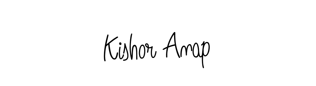 Similarly Angelique-Rose-font-FFP is the best handwritten signature design. Signature creator online .You can use it as an online autograph creator for name Kishor Anap. Kishor Anap signature style 5 images and pictures png