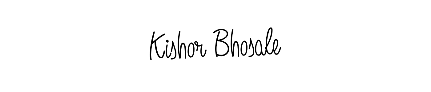 Make a short Kishor Bhosale signature style. Manage your documents anywhere anytime using Angelique-Rose-font-FFP. Create and add eSignatures, submit forms, share and send files easily. Kishor Bhosale signature style 5 images and pictures png