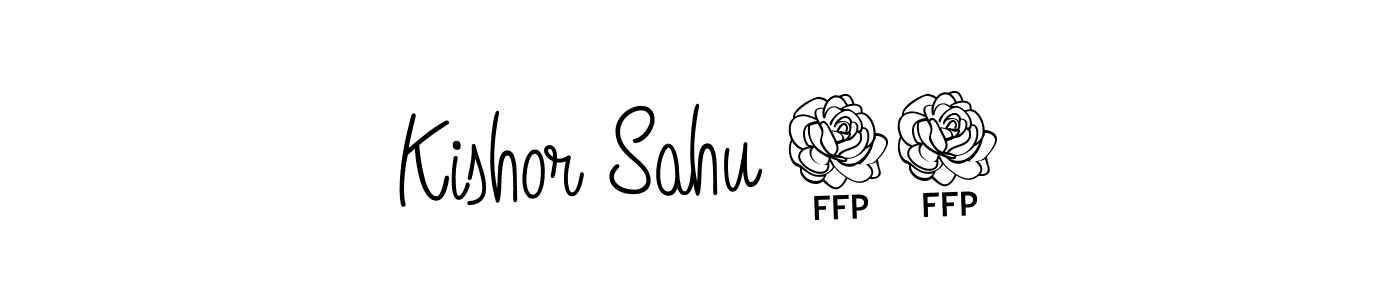 if you are searching for the best signature style for your name Kishor Sahu 07. so please give up your signature search. here we have designed multiple signature styles  using Angelique-Rose-font-FFP. Kishor Sahu 07 signature style 5 images and pictures png