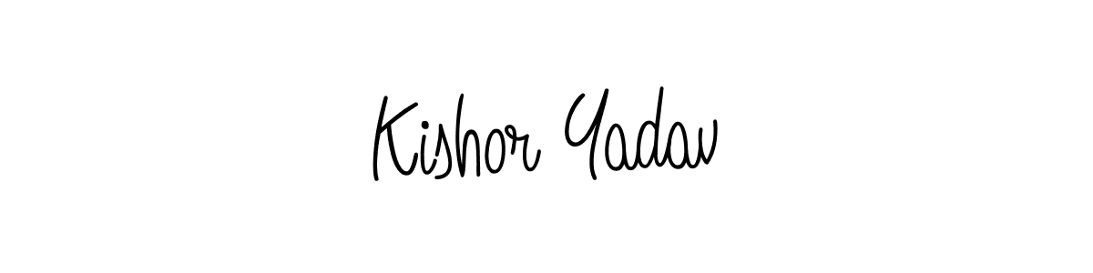 Make a beautiful signature design for name Kishor Yadav. Use this online signature maker to create a handwritten signature for free. Kishor Yadav signature style 5 images and pictures png