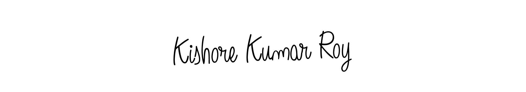 Kishore Kumar Roy stylish signature style. Best Handwritten Sign (Angelique-Rose-font-FFP) for my name. Handwritten Signature Collection Ideas for my name Kishore Kumar Roy. Kishore Kumar Roy signature style 5 images and pictures png