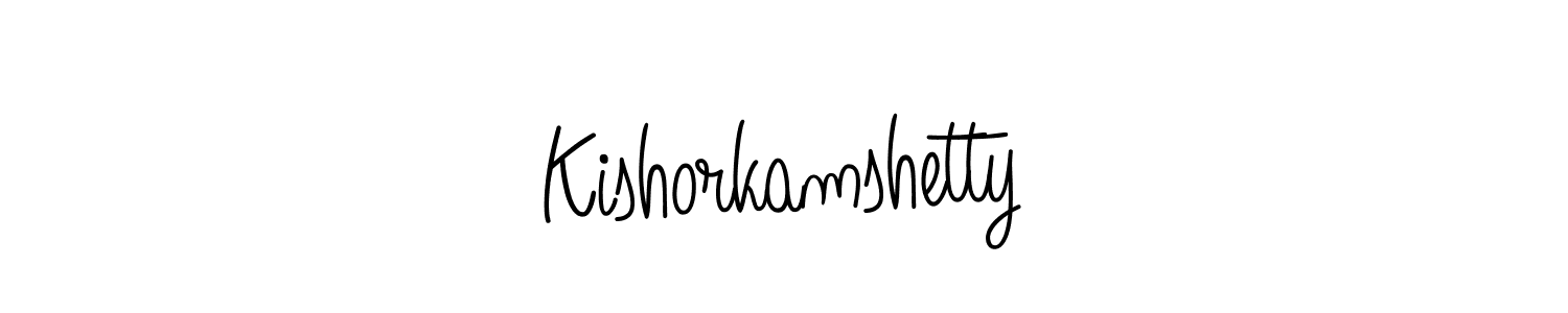 Make a beautiful signature design for name Kishorkamshetty. Use this online signature maker to create a handwritten signature for free. Kishorkamshetty signature style 5 images and pictures png