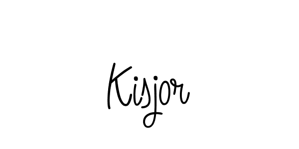 The best way (Angelique-Rose-font-FFP) to make a short signature is to pick only two or three words in your name. The name Kisjor include a total of six letters. For converting this name. Kisjor signature style 5 images and pictures png