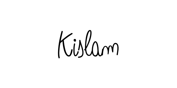 Best and Professional Signature Style for Kislam. Angelique-Rose-font-FFP Best Signature Style Collection. Kislam signature style 5 images and pictures png