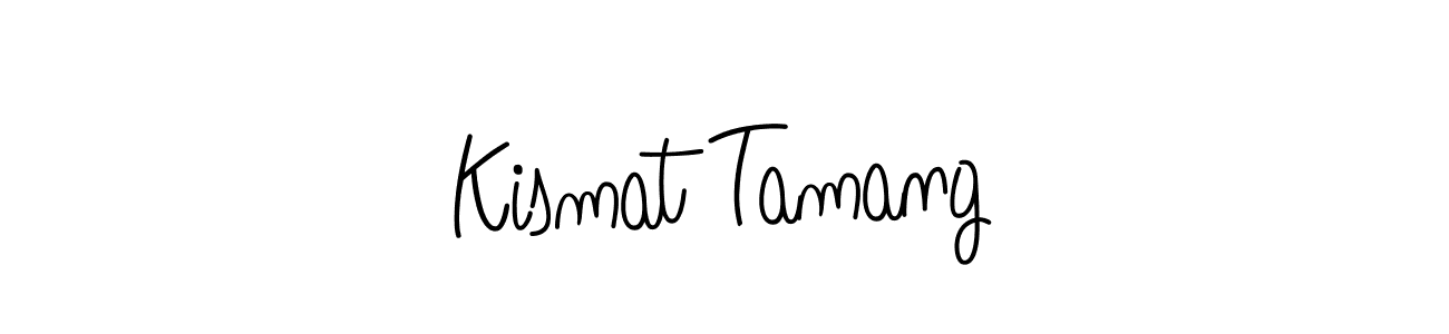 Angelique-Rose-font-FFP is a professional signature style that is perfect for those who want to add a touch of class to their signature. It is also a great choice for those who want to make their signature more unique. Get Kismat Tamang name to fancy signature for free. Kismat Tamang signature style 5 images and pictures png