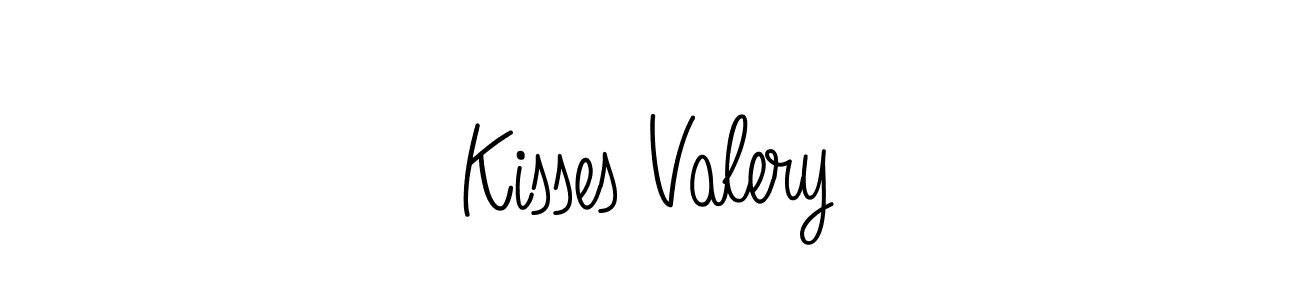 Create a beautiful signature design for name Kisses Valery. With this signature (Angelique-Rose-font-FFP) fonts, you can make a handwritten signature for free. Kisses Valery signature style 5 images and pictures png
