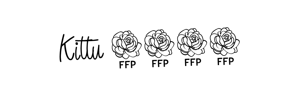 Best and Professional Signature Style for Kittu 2709. Angelique-Rose-font-FFP Best Signature Style Collection. Kittu 2709 signature style 5 images and pictures png