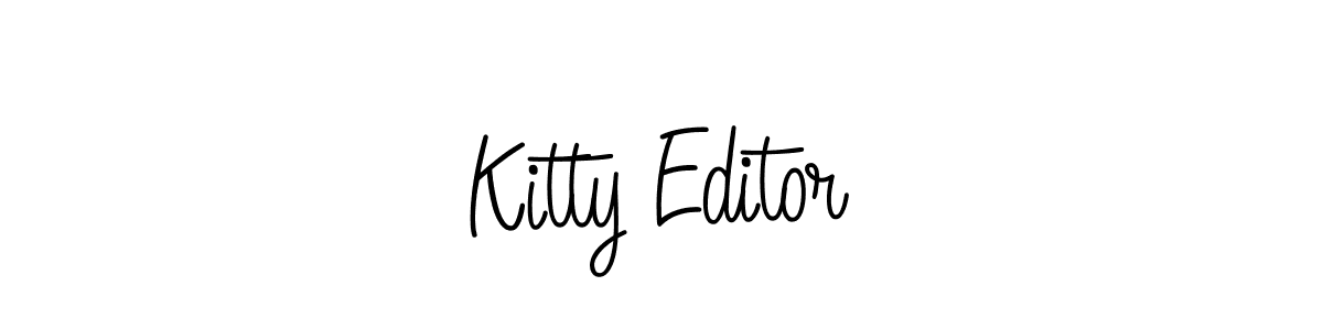 You can use this online signature creator to create a handwritten signature for the name Kitty Editor. This is the best online autograph maker. Kitty Editor signature style 5 images and pictures png