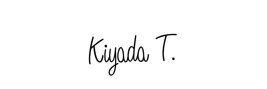 Here are the top 10 professional signature styles for the name Kiyada T.. These are the best autograph styles you can use for your name. Kiyada T. signature style 5 images and pictures png