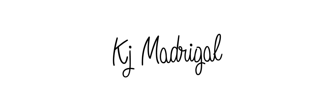 How to Draw Kj Madrigal signature style? Angelique-Rose-font-FFP is a latest design signature styles for name Kj Madrigal. Kj Madrigal signature style 5 images and pictures png