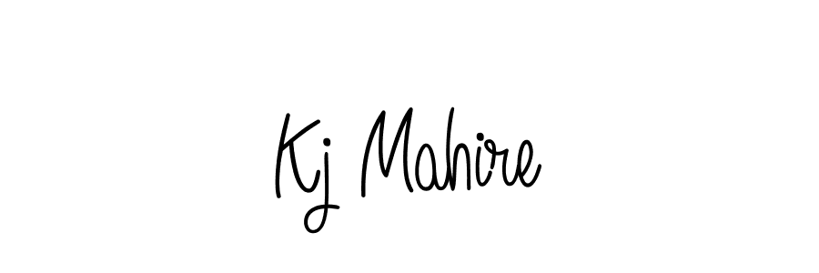 It looks lik you need a new signature style for name Kj Mahire. Design unique handwritten (Angelique-Rose-font-FFP) signature with our free signature maker in just a few clicks. Kj Mahire signature style 5 images and pictures png