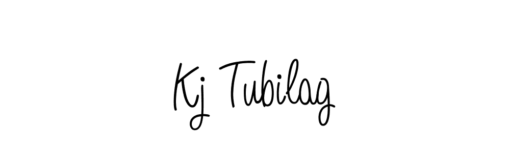 How to Draw Kj Tubilag signature style? Angelique-Rose-font-FFP is a latest design signature styles for name Kj Tubilag. Kj Tubilag signature style 5 images and pictures png