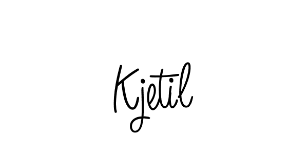 You should practise on your own different ways (Angelique-Rose-font-FFP) to write your name (Kjetil) in signature. don't let someone else do it for you. Kjetil signature style 5 images and pictures png