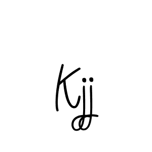 How to make Kjj signature? Angelique-Rose-font-FFP is a professional autograph style. Create handwritten signature for Kjj name. Kjj signature style 5 images and pictures png