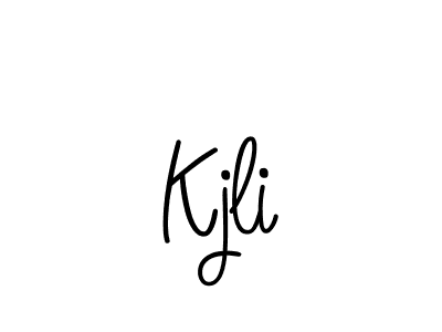 Best and Professional Signature Style for Kjli. Angelique-Rose-font-FFP Best Signature Style Collection. Kjli signature style 5 images and pictures png