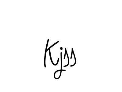 if you are searching for the best signature style for your name Kjss. so please give up your signature search. here we have designed multiple signature styles  using Angelique-Rose-font-FFP. Kjss signature style 5 images and pictures png
