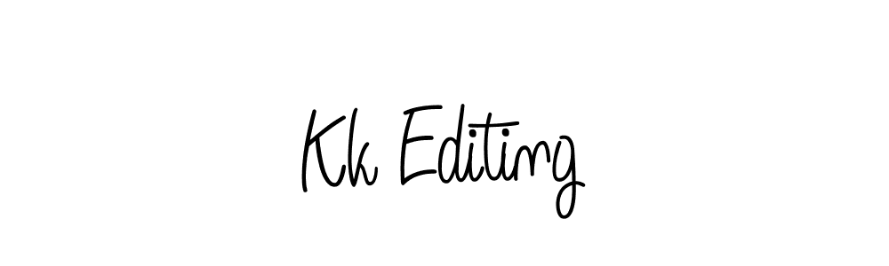 if you are searching for the best signature style for your name Kk Editing. so please give up your signature search. here we have designed multiple signature styles  using Angelique-Rose-font-FFP. Kk Editing signature style 5 images and pictures png