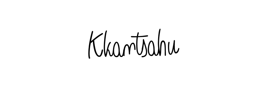 Design your own signature with our free online signature maker. With this signature software, you can create a handwritten (Angelique-Rose-font-FFP) signature for name Kkantsahu. Kkantsahu signature style 5 images and pictures png