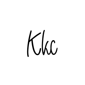 How to Draw Kkc signature style? Angelique-Rose-font-FFP is a latest design signature styles for name Kkc. Kkc signature style 5 images and pictures png