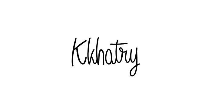 How to Draw Kkhatry signature style? Angelique-Rose-font-FFP is a latest design signature styles for name Kkhatry. Kkhatry signature style 5 images and pictures png