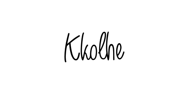 You can use this online signature creator to create a handwritten signature for the name Kkolhe. This is the best online autograph maker. Kkolhe signature style 5 images and pictures png