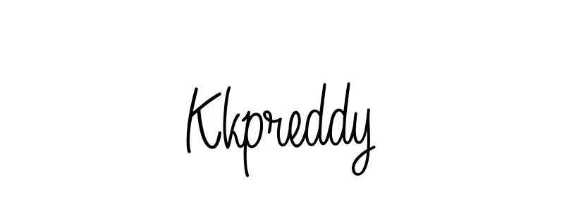 Kkpreddy stylish signature style. Best Handwritten Sign (Angelique-Rose-font-FFP) for my name. Handwritten Signature Collection Ideas for my name Kkpreddy. Kkpreddy signature style 5 images and pictures png