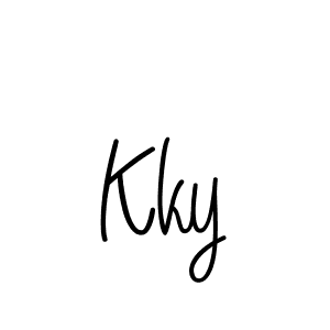 Angelique-Rose-font-FFP is a professional signature style that is perfect for those who want to add a touch of class to their signature. It is also a great choice for those who want to make their signature more unique. Get Kky name to fancy signature for free. Kky signature style 5 images and pictures png