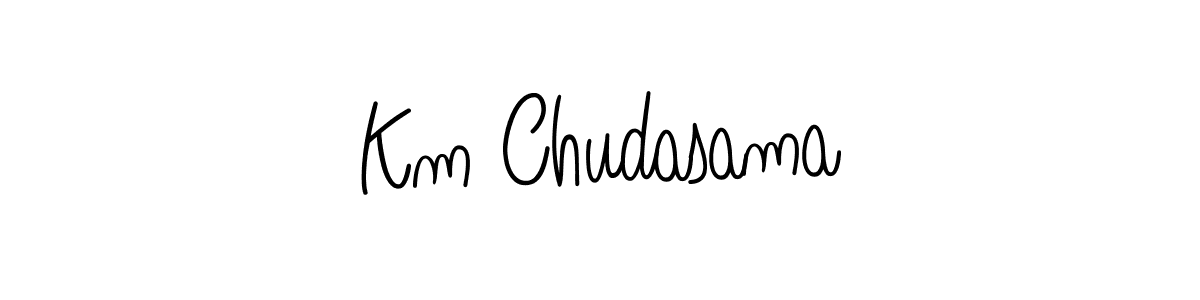 Here are the top 10 professional signature styles for the name Km Chudasama. These are the best autograph styles you can use for your name. Km Chudasama signature style 5 images and pictures png