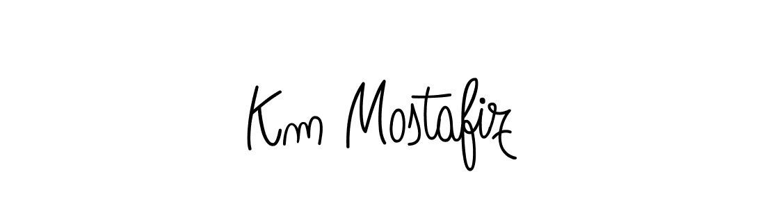 Best and Professional Signature Style for Km Mostafiz. Angelique-Rose-font-FFP Best Signature Style Collection. Km Mostafiz signature style 5 images and pictures png