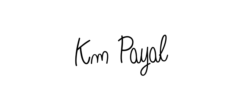 if you are searching for the best signature style for your name Km Payal. so please give up your signature search. here we have designed multiple signature styles  using Angelique-Rose-font-FFP. Km Payal signature style 5 images and pictures png