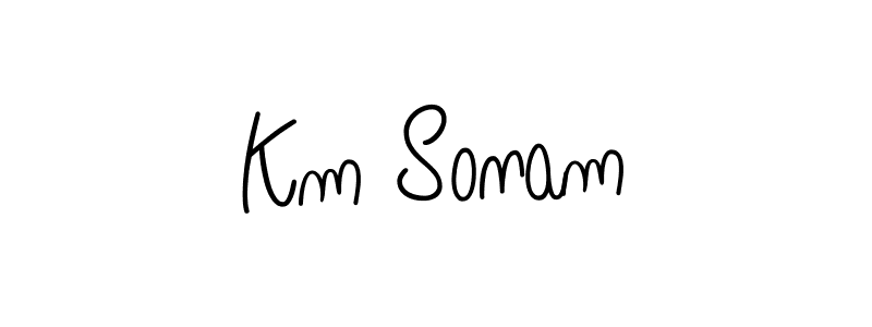Here are the top 10 professional signature styles for the name Km Sonam. These are the best autograph styles you can use for your name. Km Sonam signature style 5 images and pictures png