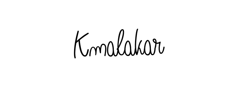 How to make Kmalakar signature? Angelique-Rose-font-FFP is a professional autograph style. Create handwritten signature for Kmalakar name. Kmalakar signature style 5 images and pictures png