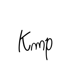 Design your own signature with our free online signature maker. With this signature software, you can create a handwritten (Angelique-Rose-font-FFP) signature for name Kmp. Kmp signature style 5 images and pictures png