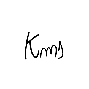 Once you've used our free online signature maker to create your best signature Angelique-Rose-font-FFP style, it's time to enjoy all of the benefits that Kms name signing documents. Kms signature style 5 images and pictures png