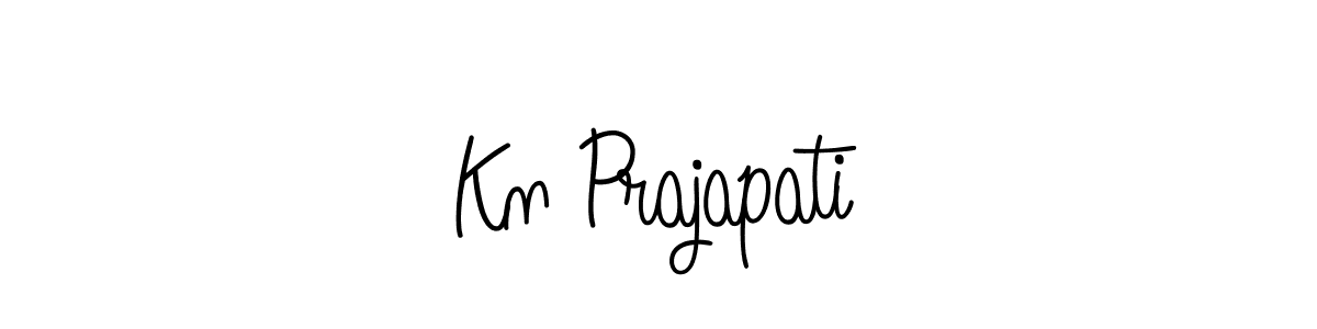 Once you've used our free online signature maker to create your best signature Angelique-Rose-font-FFP style, it's time to enjoy all of the benefits that Kn Prajapati name signing documents. Kn Prajapati signature style 5 images and pictures png