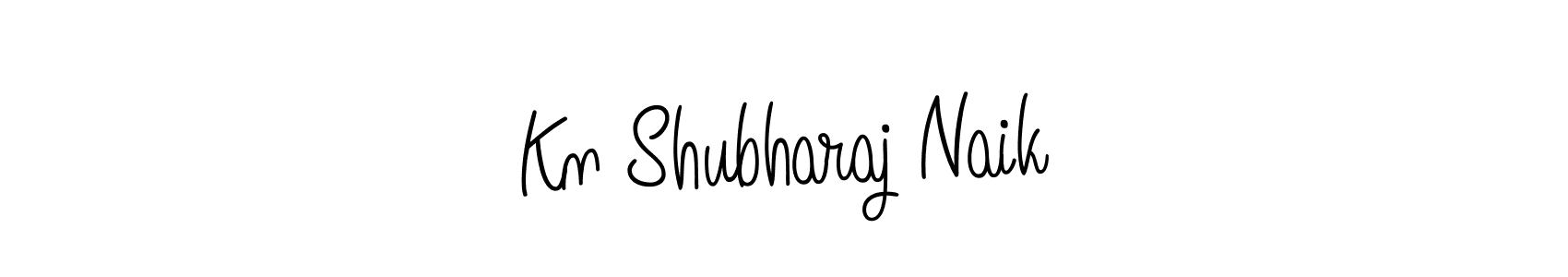 Design your own signature with our free online signature maker. With this signature software, you can create a handwritten (Angelique-Rose-font-FFP) signature for name Kn Shubharaj Naik. Kn Shubharaj Naik signature style 5 images and pictures png