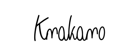 Also we have Knakano name is the best signature style. Create professional handwritten signature collection using Angelique-Rose-font-FFP autograph style. Knakano signature style 5 images and pictures png
