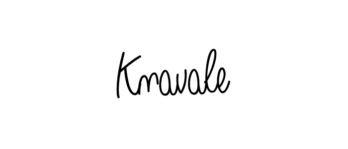 if you are searching for the best signature style for your name Knavale. so please give up your signature search. here we have designed multiple signature styles  using Angelique-Rose-font-FFP. Knavale signature style 5 images and pictures png
