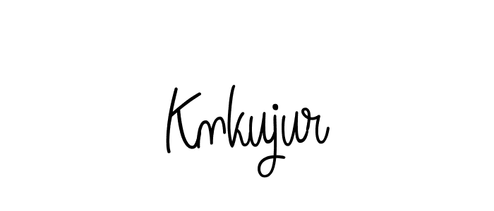 Angelique-Rose-font-FFP is a professional signature style that is perfect for those who want to add a touch of class to their signature. It is also a great choice for those who want to make their signature more unique. Get Knkujur name to fancy signature for free. Knkujur signature style 5 images and pictures png