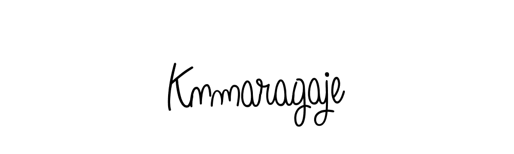 How to make Knmaragaje signature? Angelique-Rose-font-FFP is a professional autograph style. Create handwritten signature for Knmaragaje name. Knmaragaje signature style 5 images and pictures png