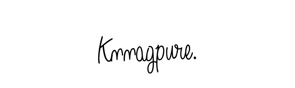 Knnagpure. stylish signature style. Best Handwritten Sign (Angelique-Rose-font-FFP) for my name. Handwritten Signature Collection Ideas for my name Knnagpure.. Knnagpure. signature style 5 images and pictures png